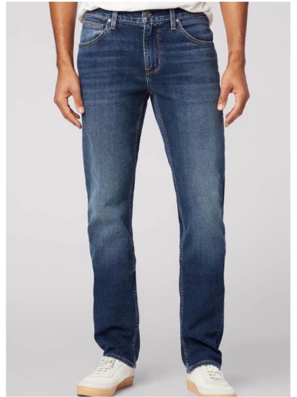 Hudson Byron Straight Leg Jeans Men's Medium Dark Blue